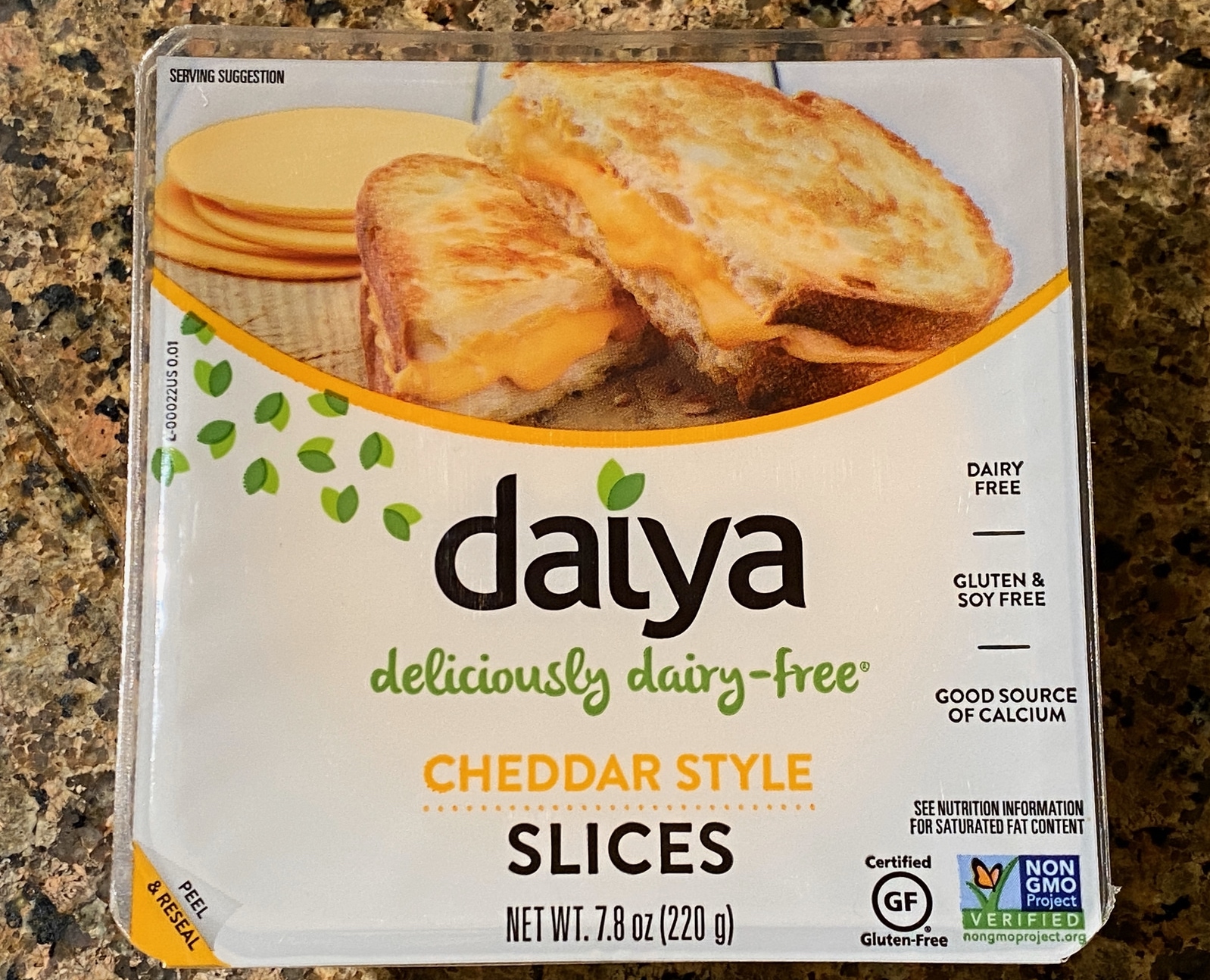 Daiya Cheddar Slices Box