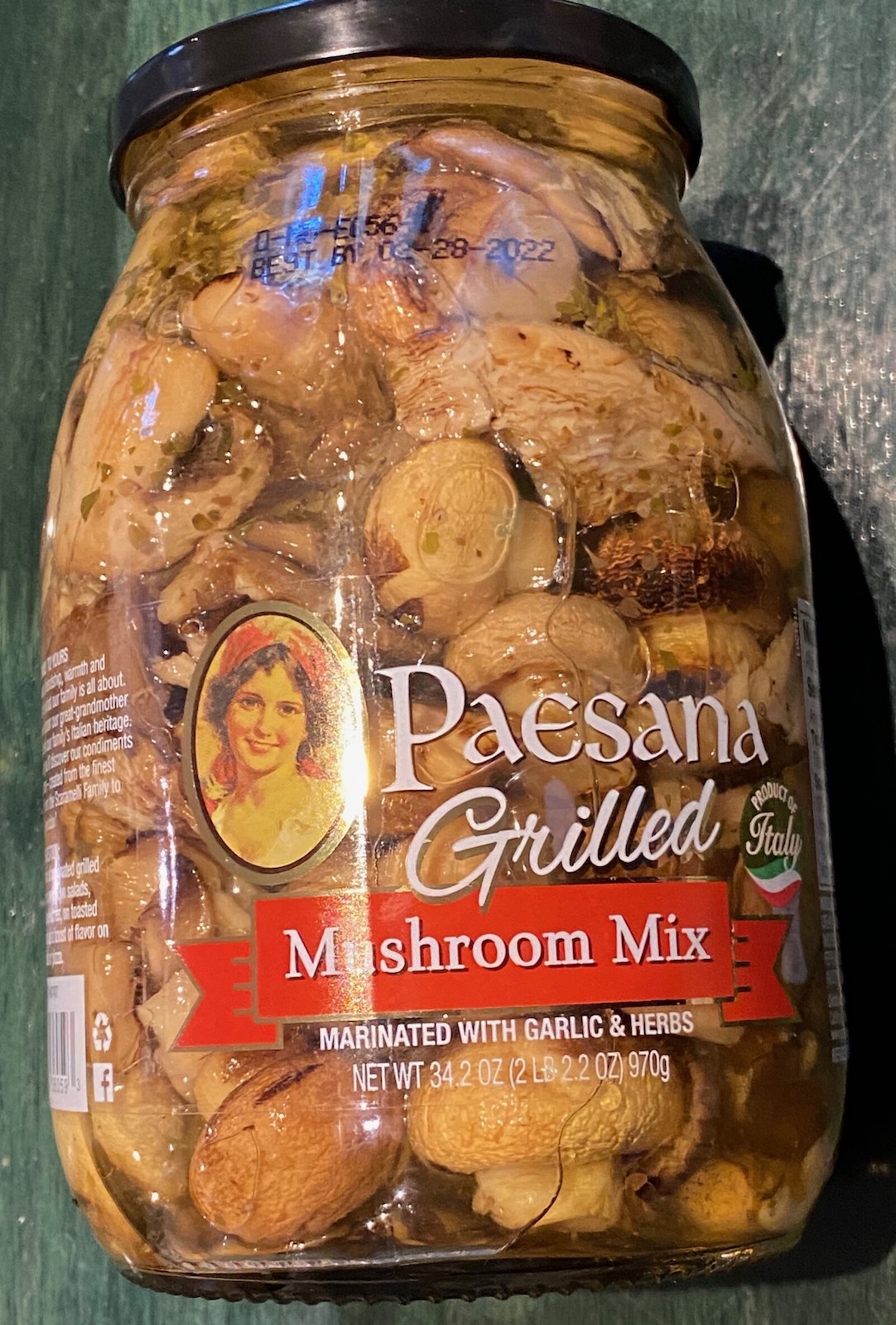 Paesana Grilled Mushroom Mix Jar